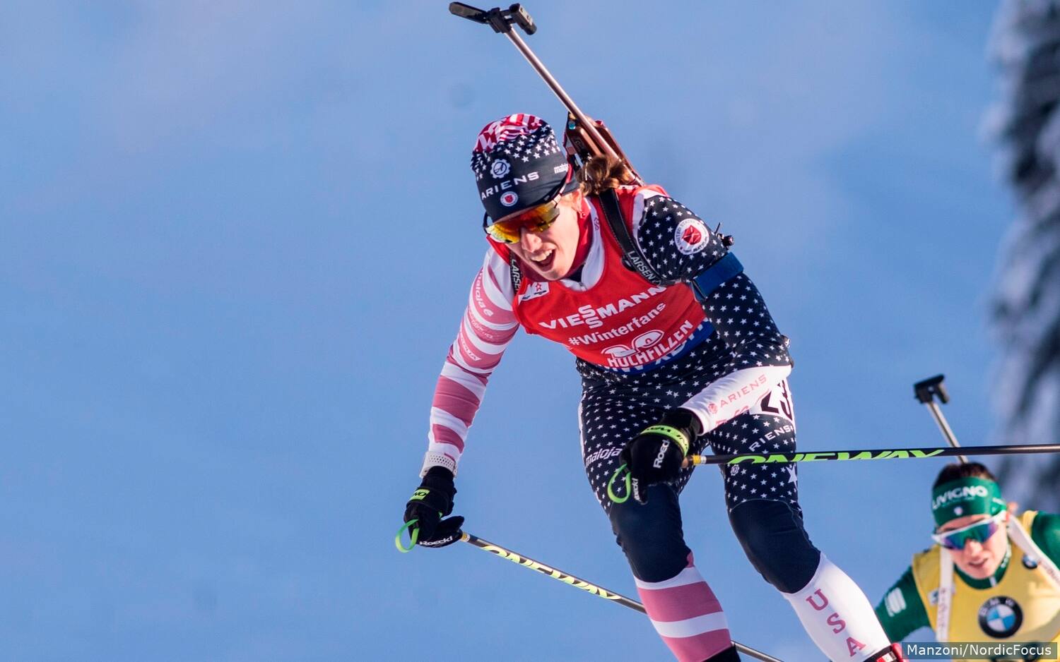 Susan Dunklee Hochfilzen World Cup sprint