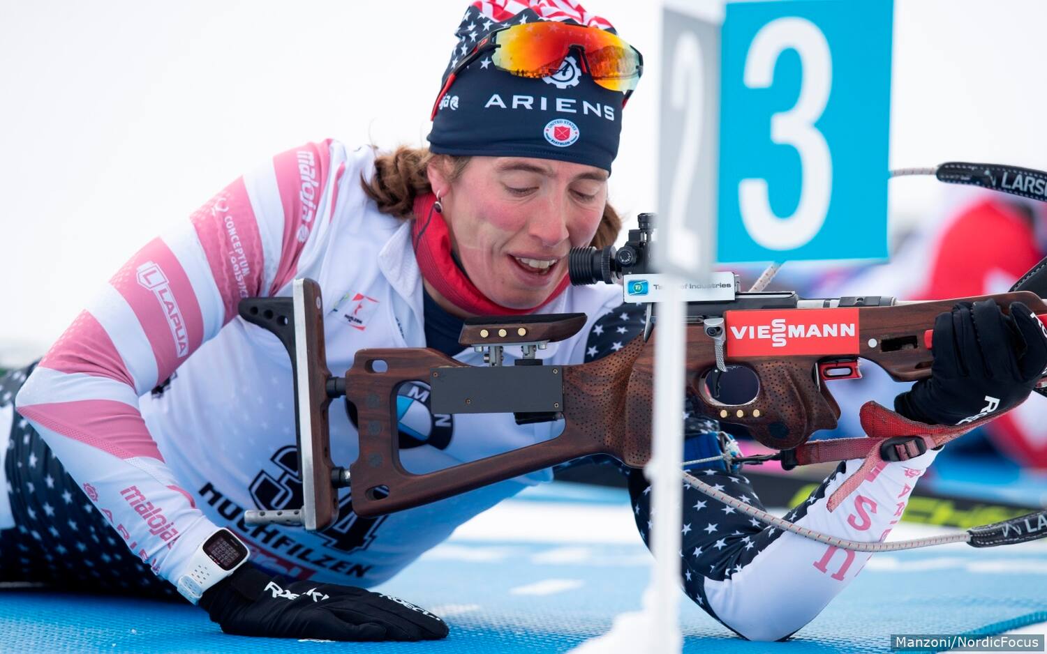 Susan Dunklee Hochfilzen pursuit