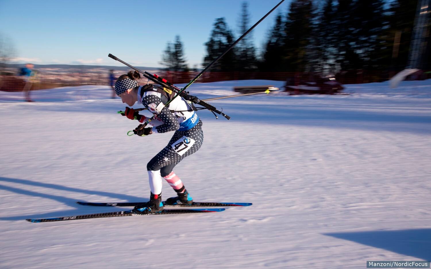 Clare Egan Oslo women's sprint