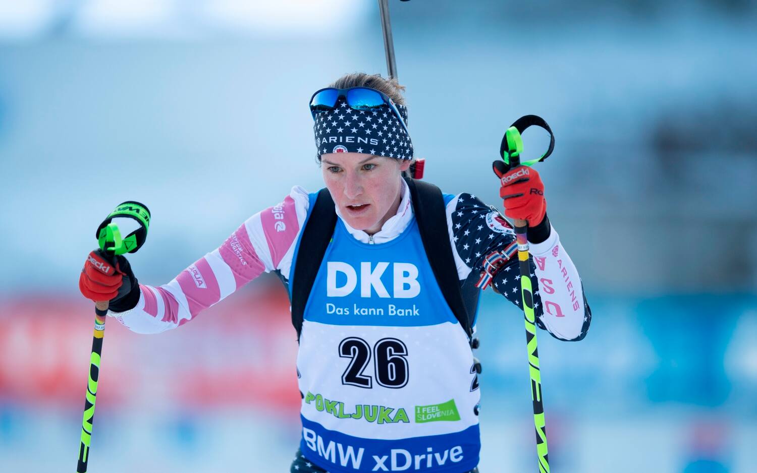 Clare Egan Pokljuka sprint