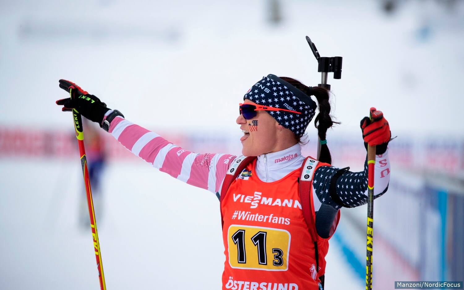 Joanne Reid women's relay
