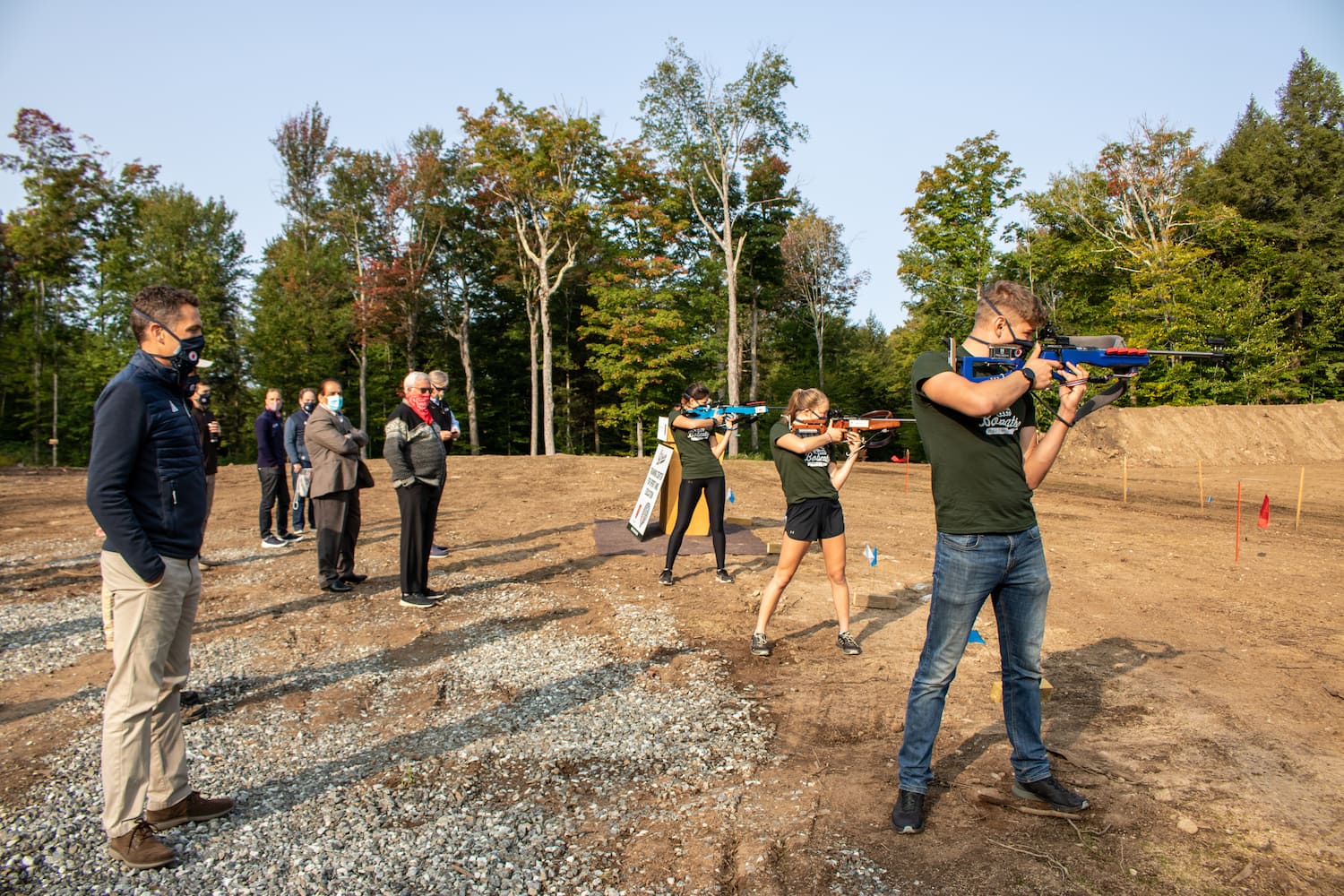 USBA celebrates Paul Smith's college Biathlon Range opening