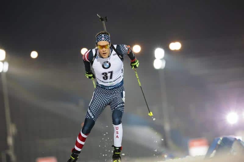 06.03.2020, Nove Mesto, Czech Republic (CZE): Leif Nordgren (USA) - IBU World Cup Biathlon, sprint men, Nove Mesto (CZE)