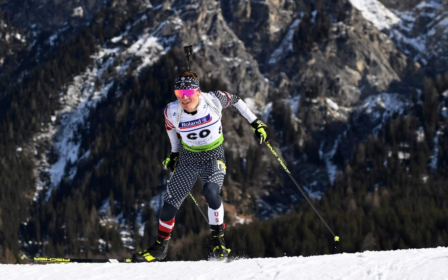 Vasek Cervenka competes at the 2020 IBU Youth/Junior World Championships