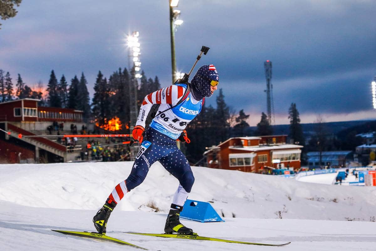 Vaclav Cervenka racing in Östersund, SWE credit Nordic Focus