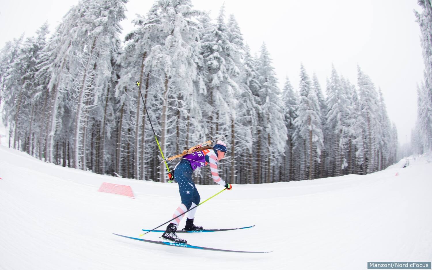 06.01.2021, Oberhof, Germany (GER): Deedra Irwin (USA) - IBU World Cup Biathlon, training, Oberhof (GER). www.nordicfocus.com. © Manzoni/NordicFocus. Every downloaded picture is fee-liable.