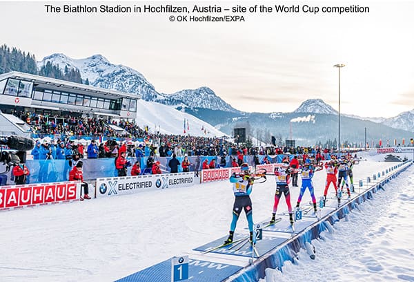 USBA in Hochfilzen Austria