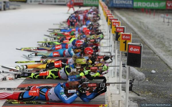 Mixed Relay in Oestersund, Sweden.