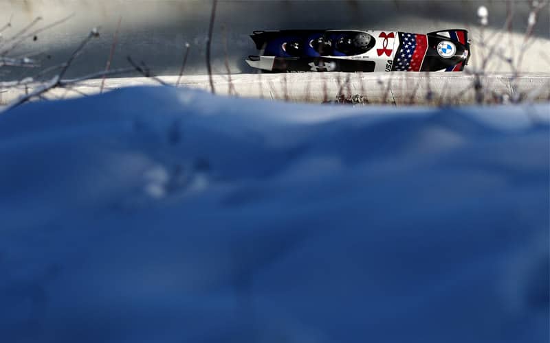 Team Church during a run in Winterberg, Germany last week