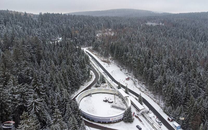 View of the Altenberg track