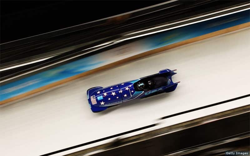 Elana and Sylvia on track in heat one