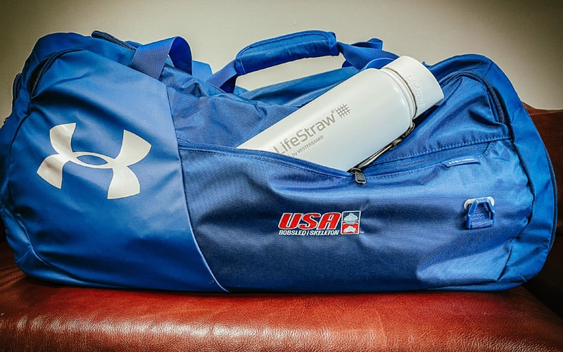 Lifestraw packed up for tour