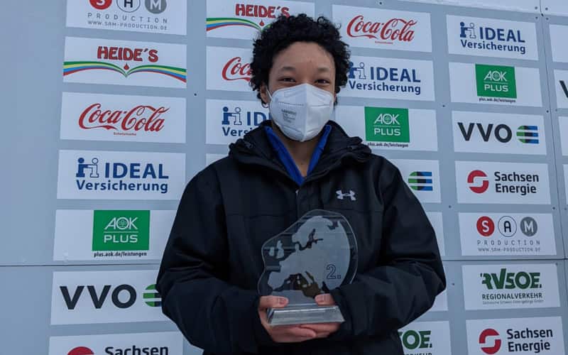 Mystique with her second overall trophy