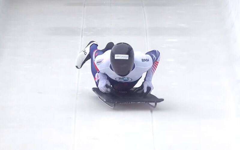 Austin Florian pops the groove at the start