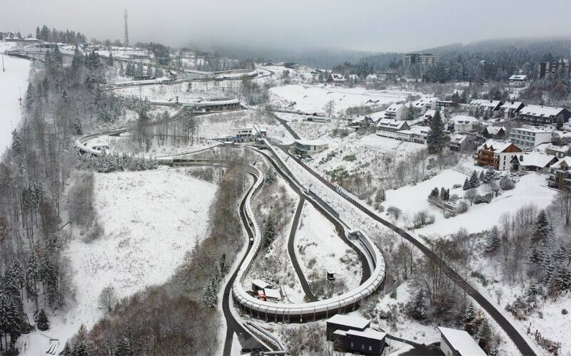 View of the Winterberg track
