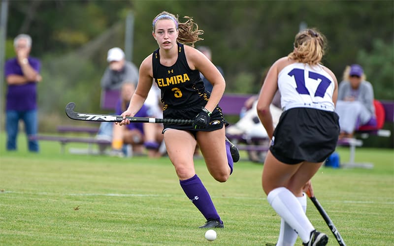 Elmira College athlete Janie Kempf