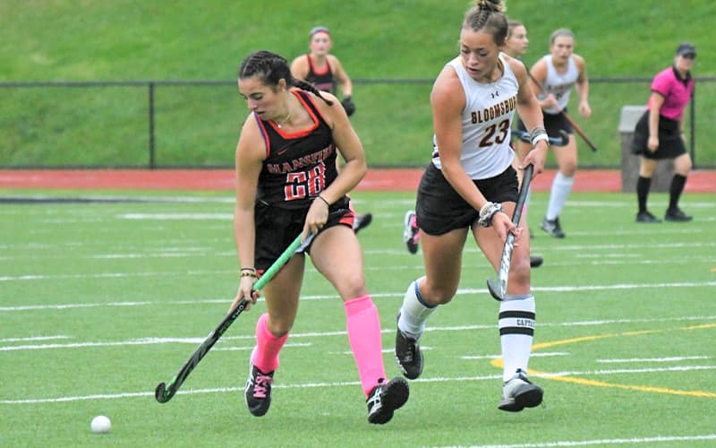 Mansfield and Bloomsburg battle