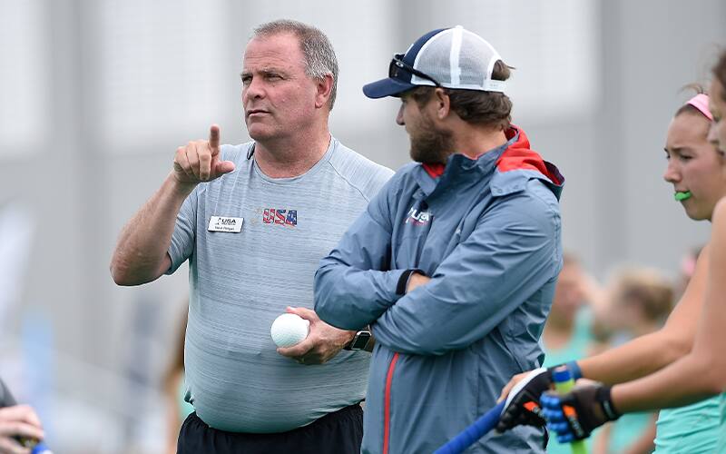Photo of USA Field Hockey's Steve Horgan