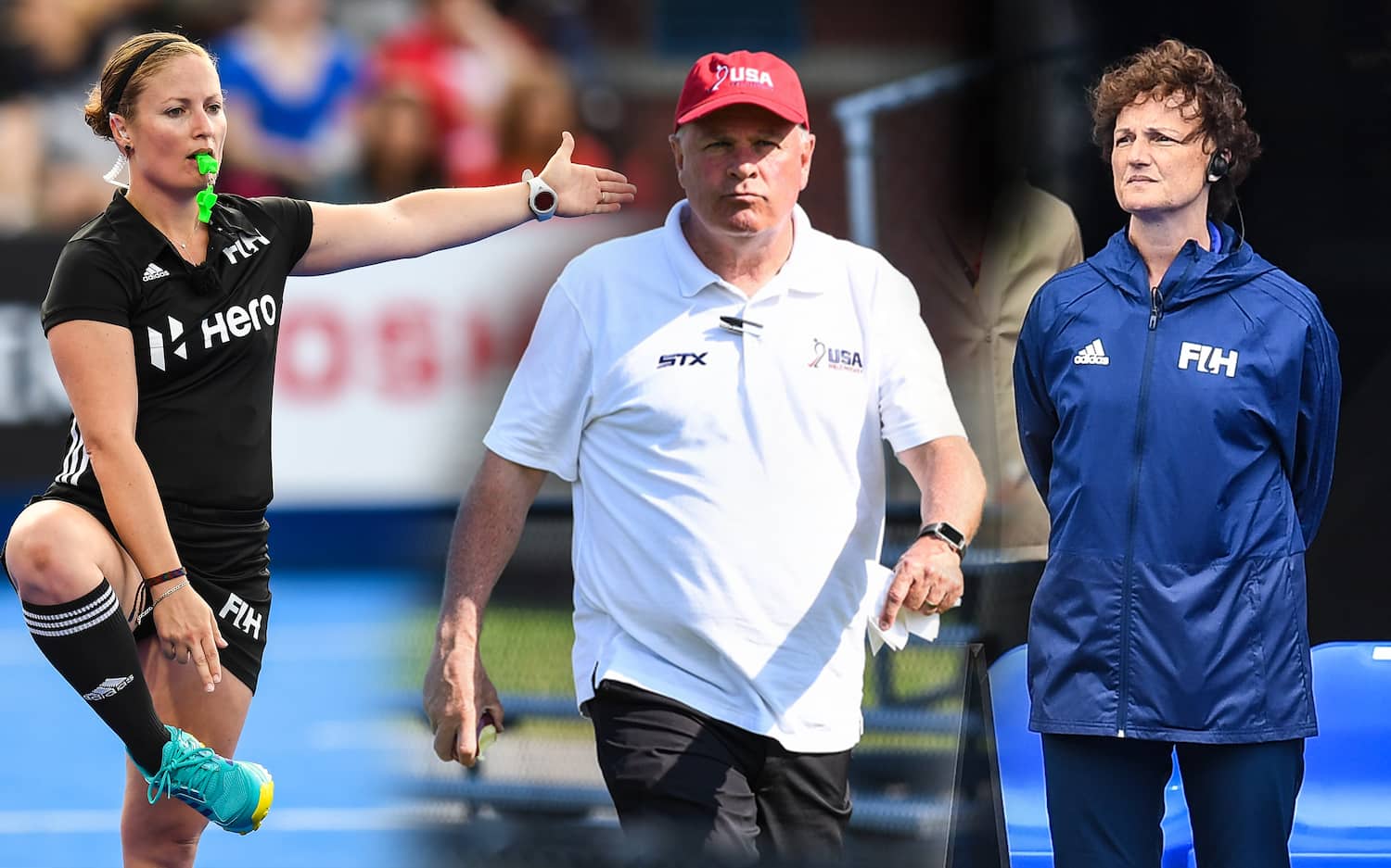 USA's Maggie Giddens, Steve Horgan and Rene Zelkin were all appointed to the Tokyo 2020 Olympic Games