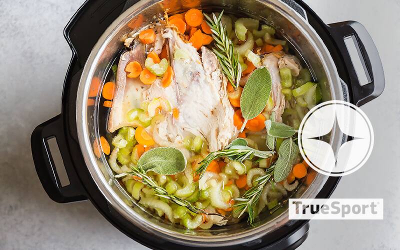 Instant Pot with TrueSport logo