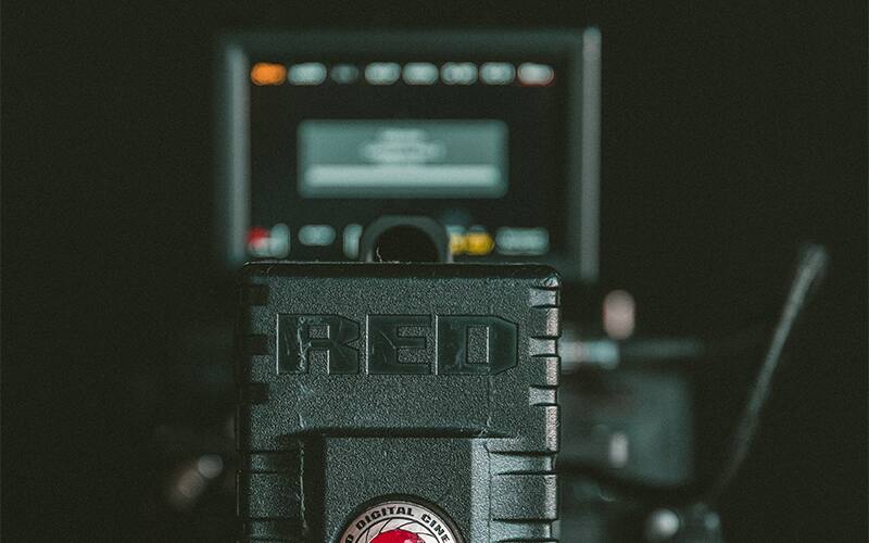 Stock image of video camera