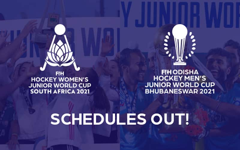 FIH Hockey World Cup logos for the men's and women's events
