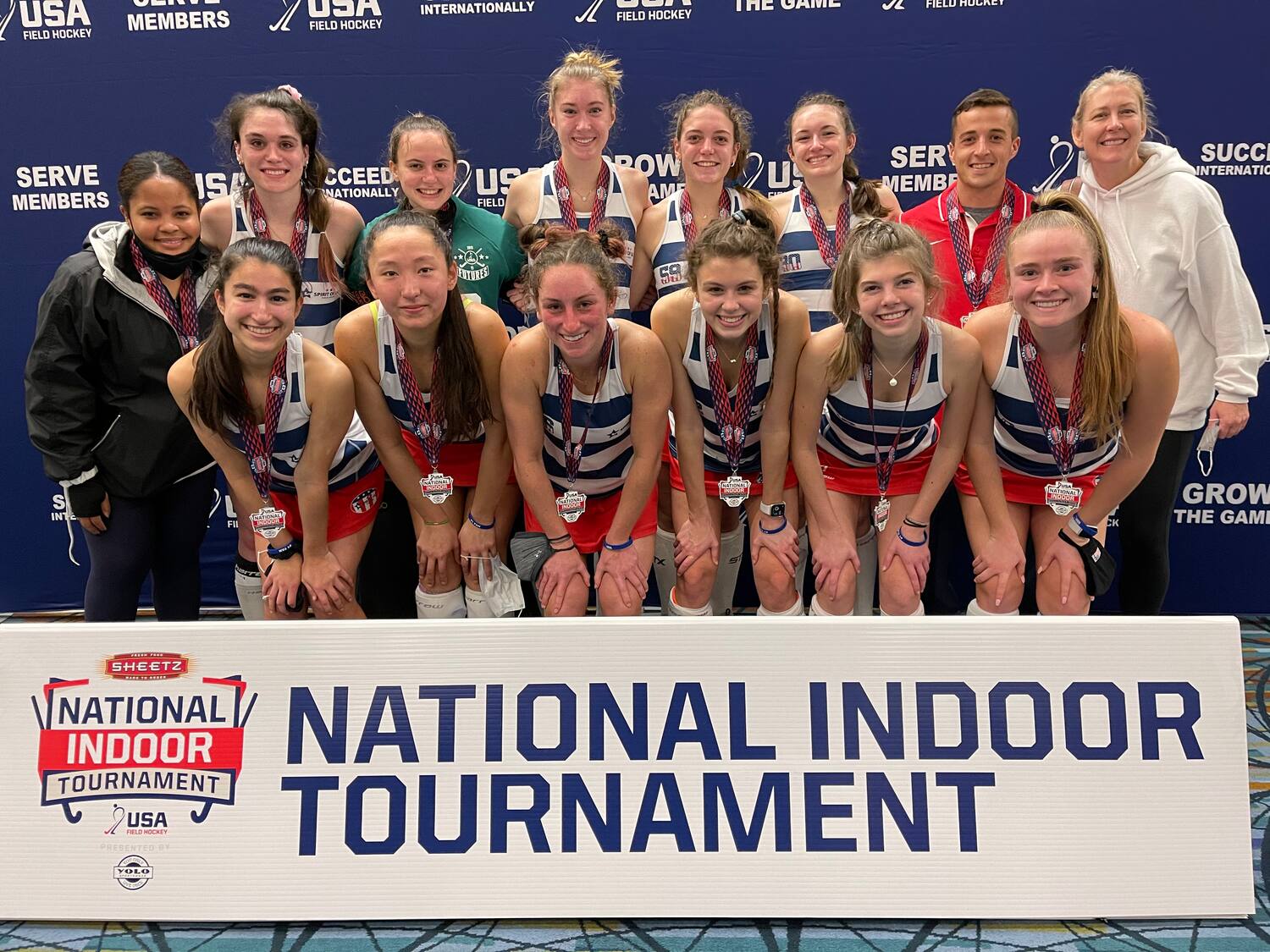 2021 U-19 Girls National Indoor Tournament, presented by YOLO Sportswear, Pool F winner: Spirit if USA North