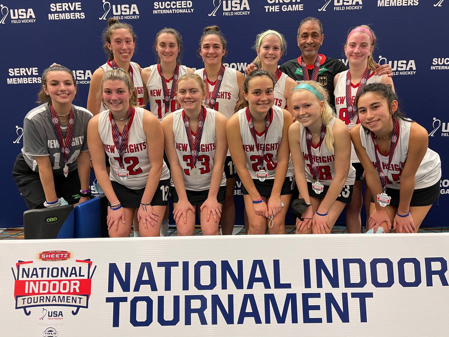 2021 U-19 Girls National Indoor Tournament, presented by YOLO Sportswear, Pool M winner: New Heights