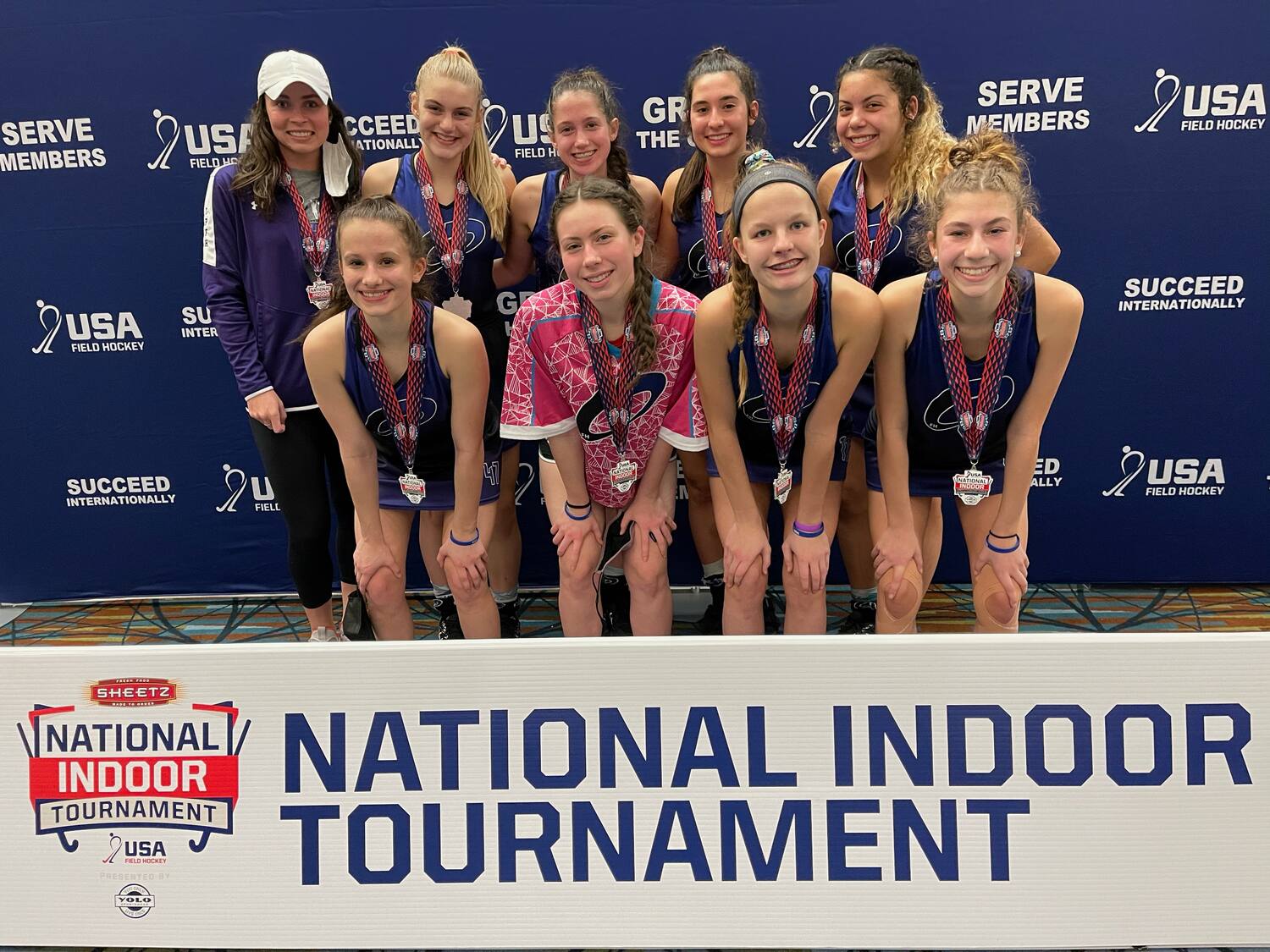 2021 U-19 Girls National Indoor Tournament, presented by YOLO Sportswear, Pool Y winner: CPFH Iris