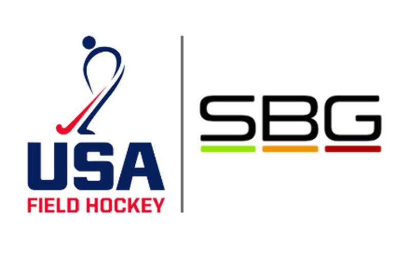 USA Field Hockey and SBG composite logo