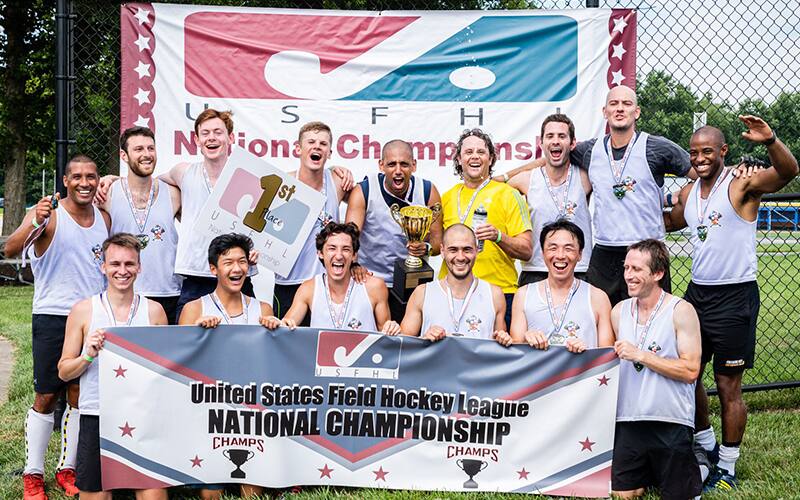 2019 USFHL Adult National Championship men's division winner dcDragons