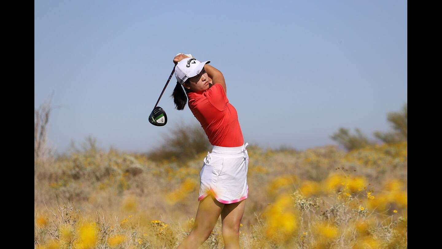 Rose Zhang makes Symetra Tour debut (photo via Ali Palma)