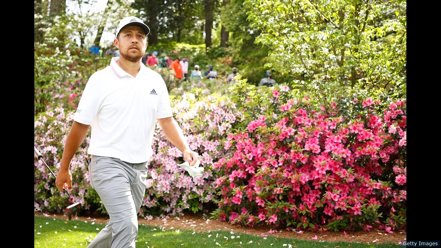 Schauffele at 2021 Masters Tournament.