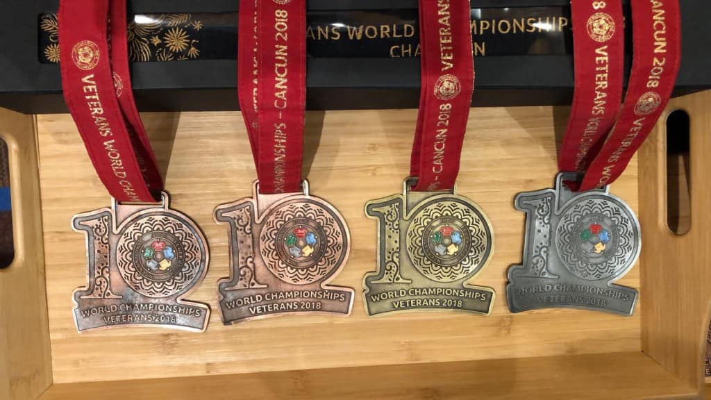 Veteran World Championships Medals