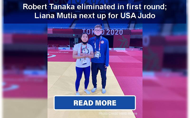 LIana Mutia and Robert Tanaka at 202One Paralympics