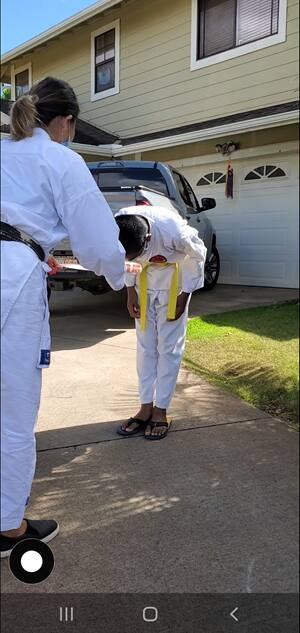 Kachi Karate Hawaii Testing