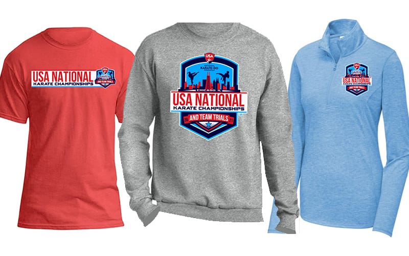 apparel with national championships logo