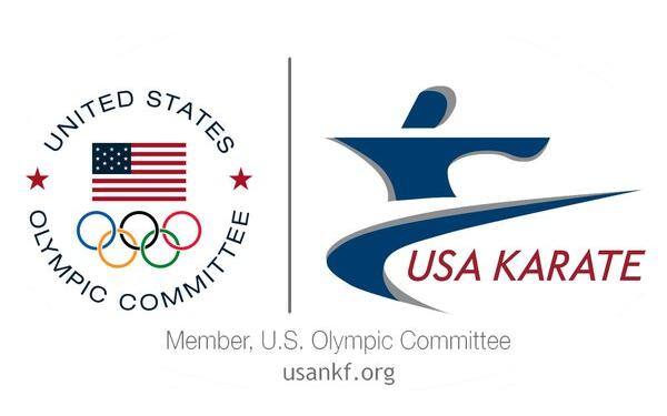 USA Karate United States Olympic Committee Logos