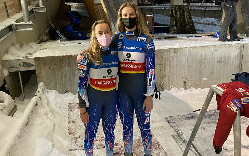 Sophie Kirkby and Chevonne Forgan