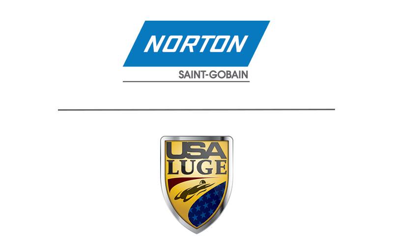 Norton and USA Luge logos