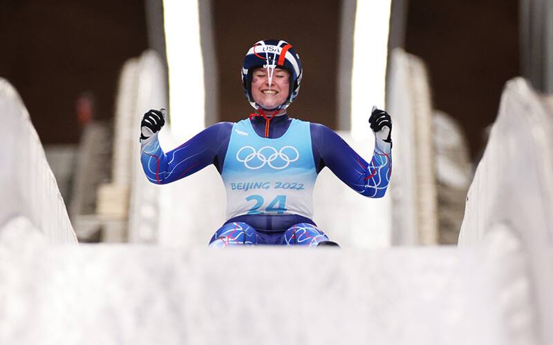 Ashley Farquharson finished 12 at the 2022 Olympics. 