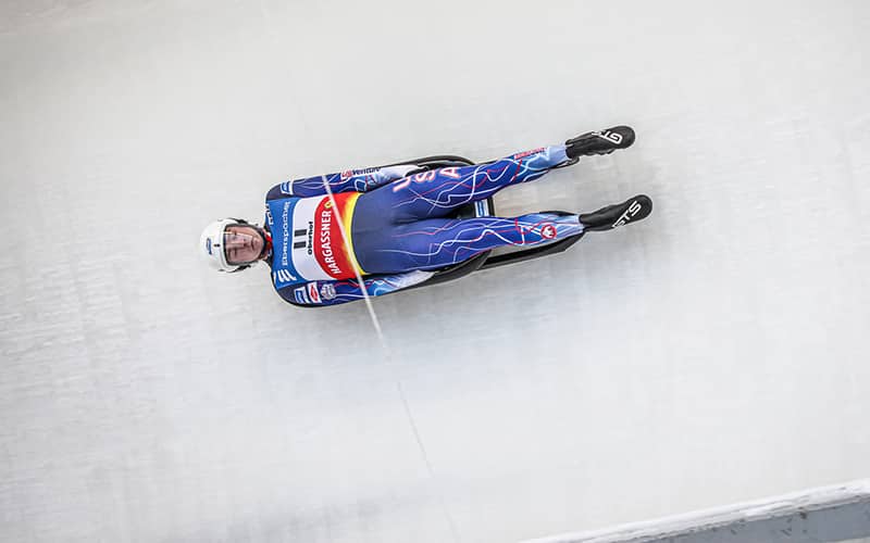 Tucker West in action in Oberhof January 15 2022