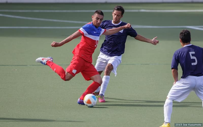 David Garza competing on behalf of Team USA at the Parapan American Games Toronto 2015.