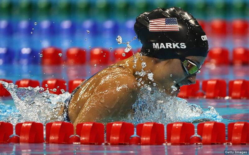 Elizabeth Marks competes at the Rio 2016 Paralympic Games. 