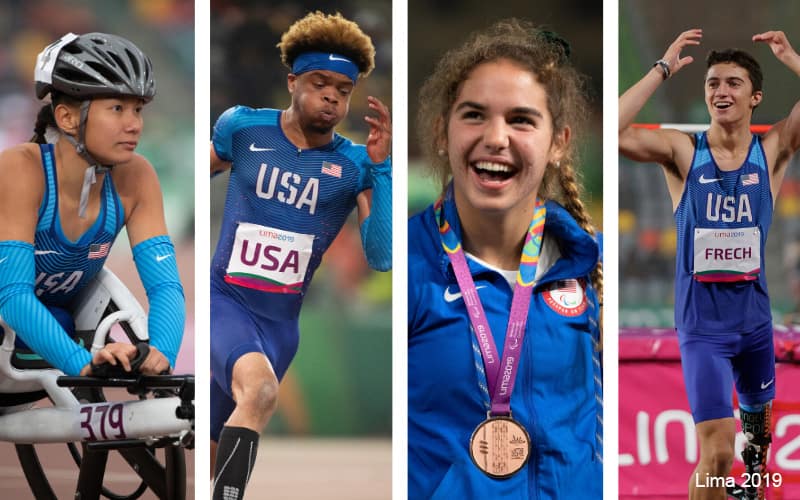 Hannah Dederick, Noah Malone, Sydney Barta and Ezra Frech are the 2019 High School All-Americans of the Year 