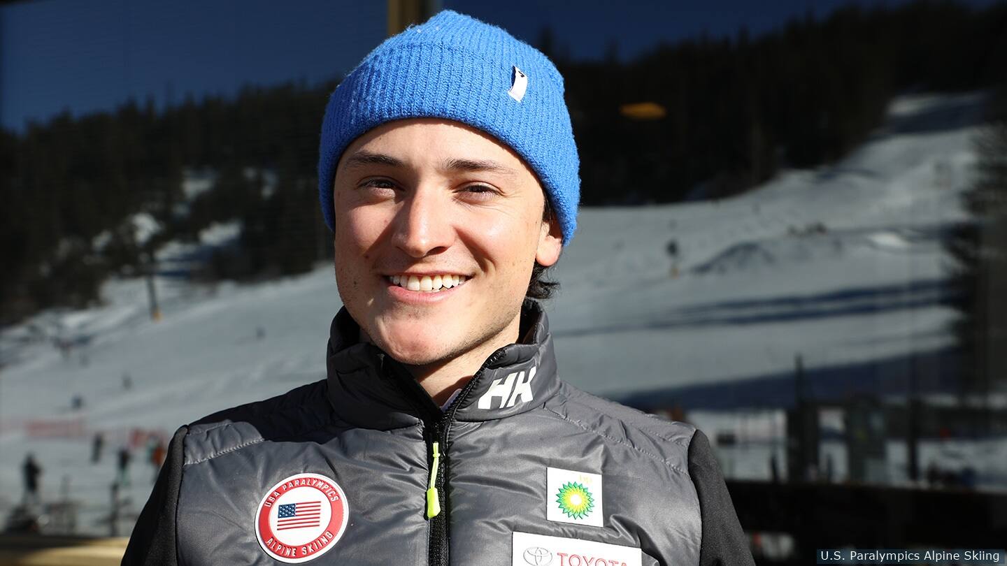 Thomas Walsh smiles for camera. 