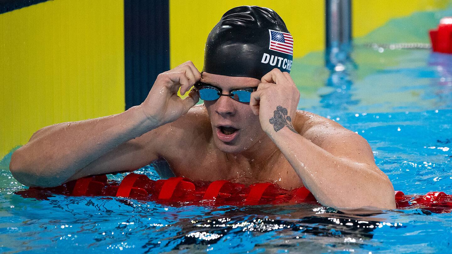 Tye Dutcher competes at the 2019 Parapan American Games. 
