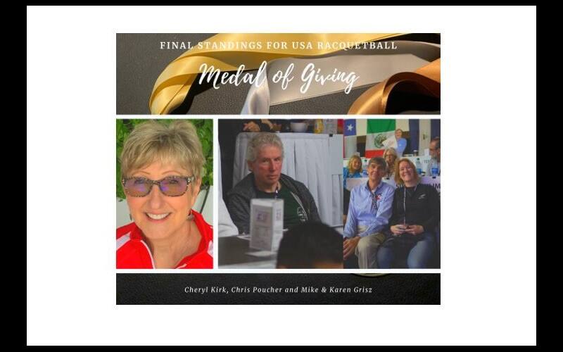 Final Giving Games Medalists