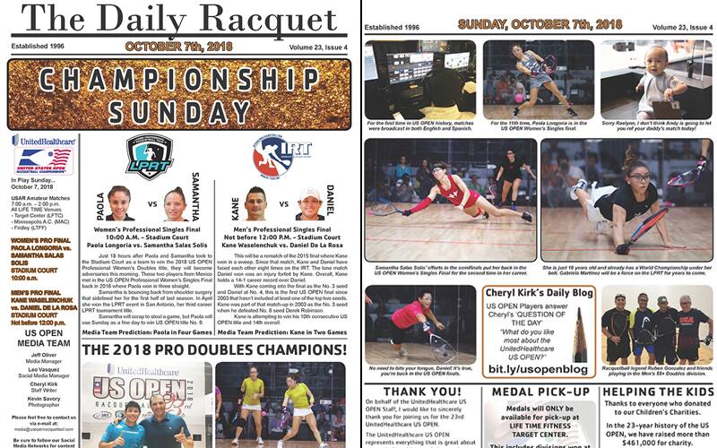 The Daily Racquet Sunday Article