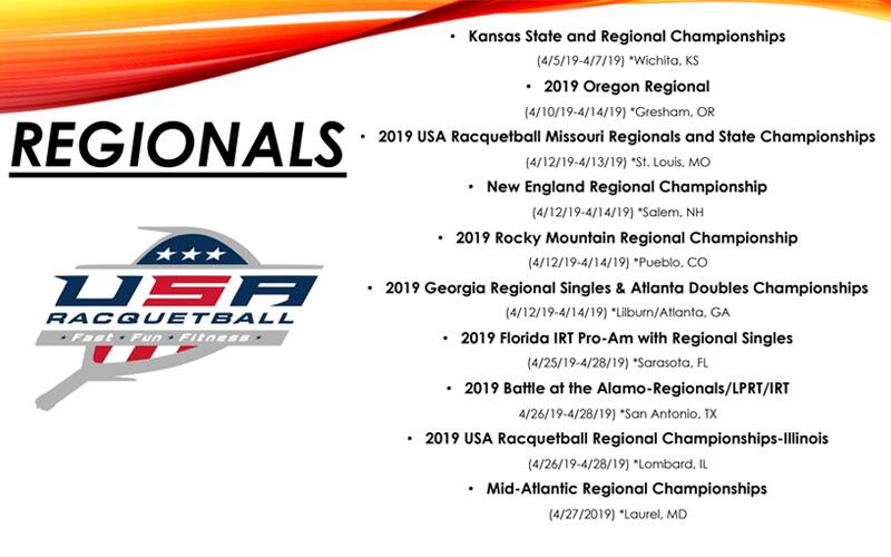 2019 Regionals Schedule Image